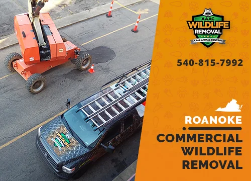 Commercial Wildlife Removal truck in Roanoke