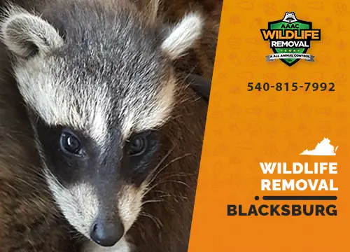 Blacksburg Wildlife Removal professional removing pest animal