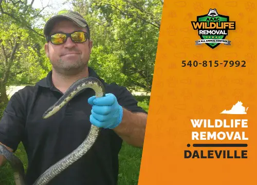 Daleville Wildlife Removal professional removing pest animal