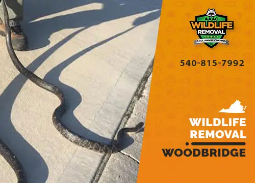 Woodbridge Wildlife Removal professional removing pest animal